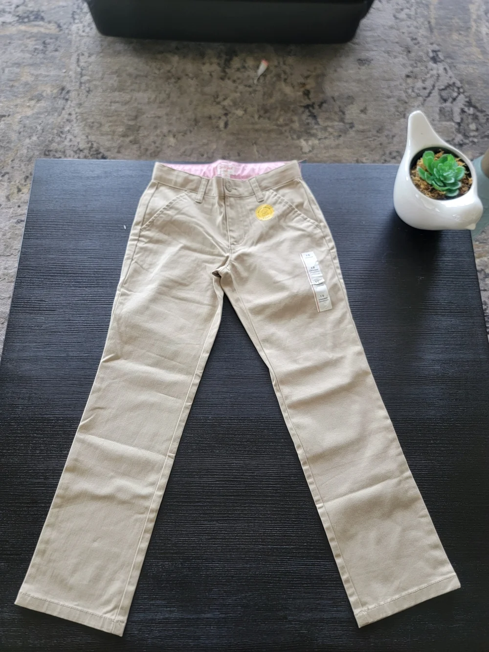 SET Of 2 Cat & Jack School Uniform, Shirt & Pants Size L(10/12) ($26)
